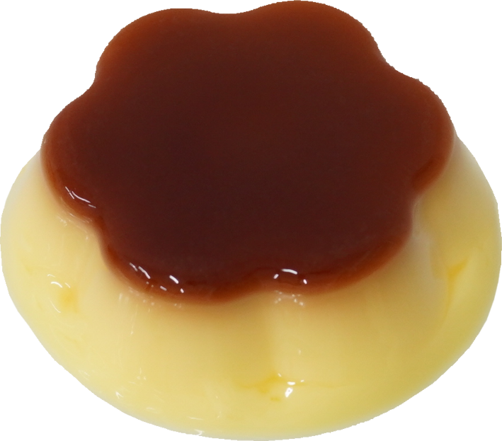 カスタードプリン｜商用可フリー画像・背景透過