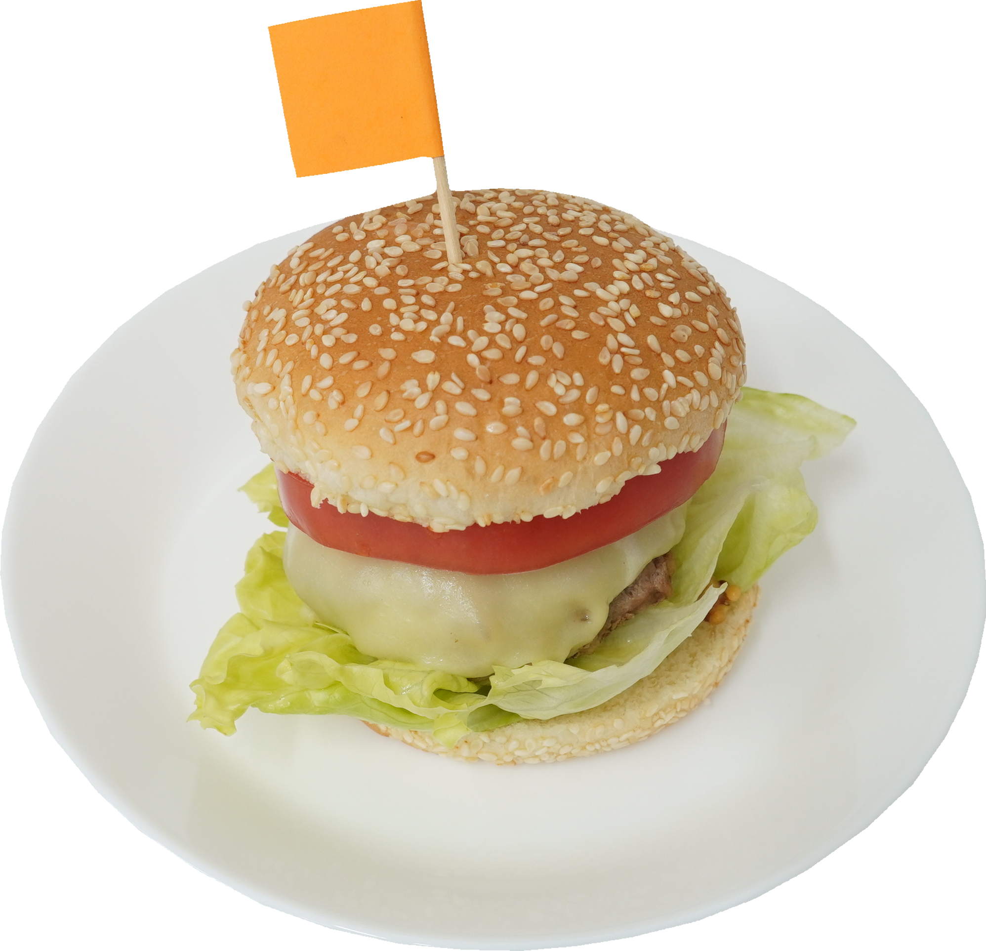 ハンバーガー｜商用可フリー画像・背景透過