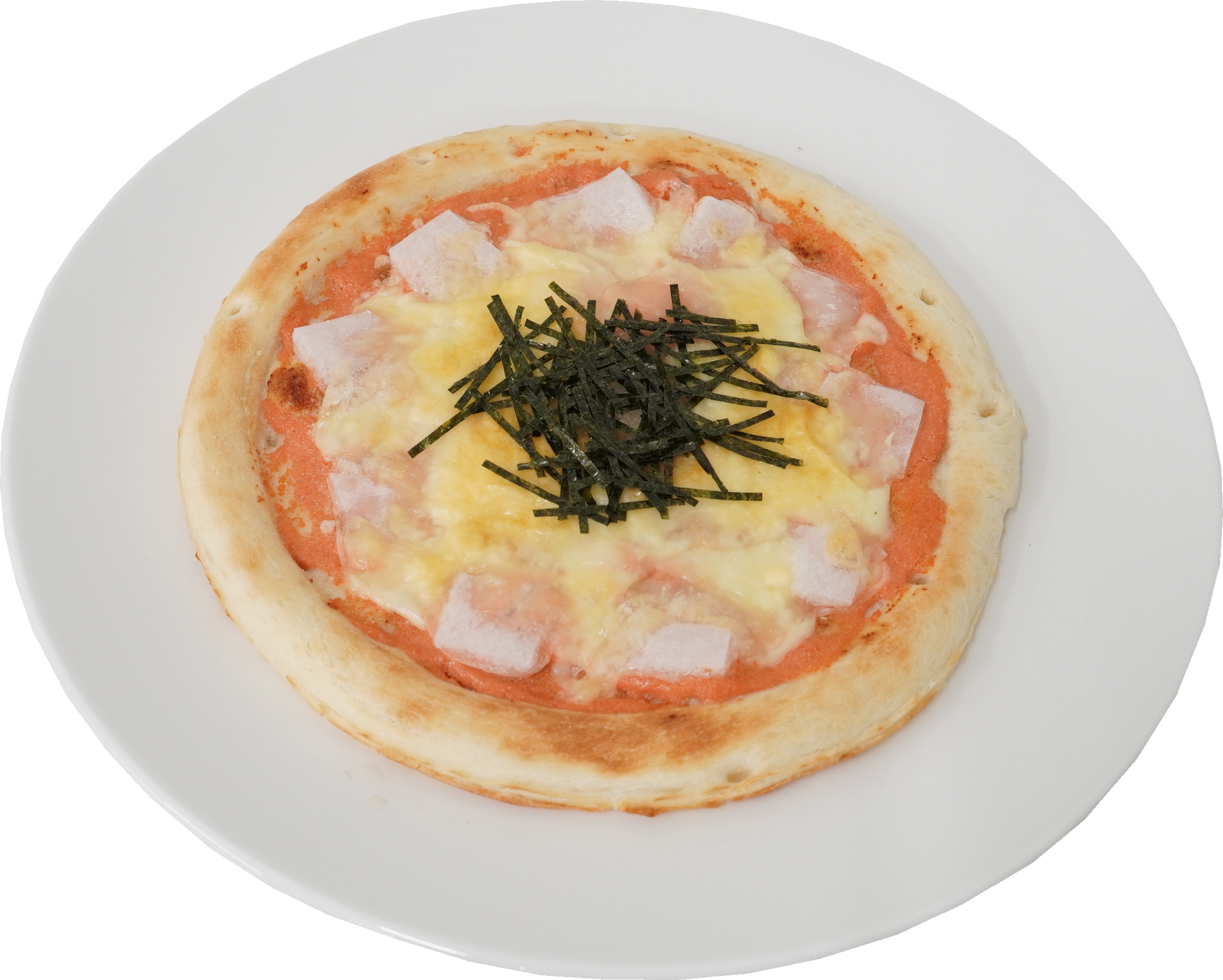 明太餅チーズピザ｜商用可フリー画像・背景透過