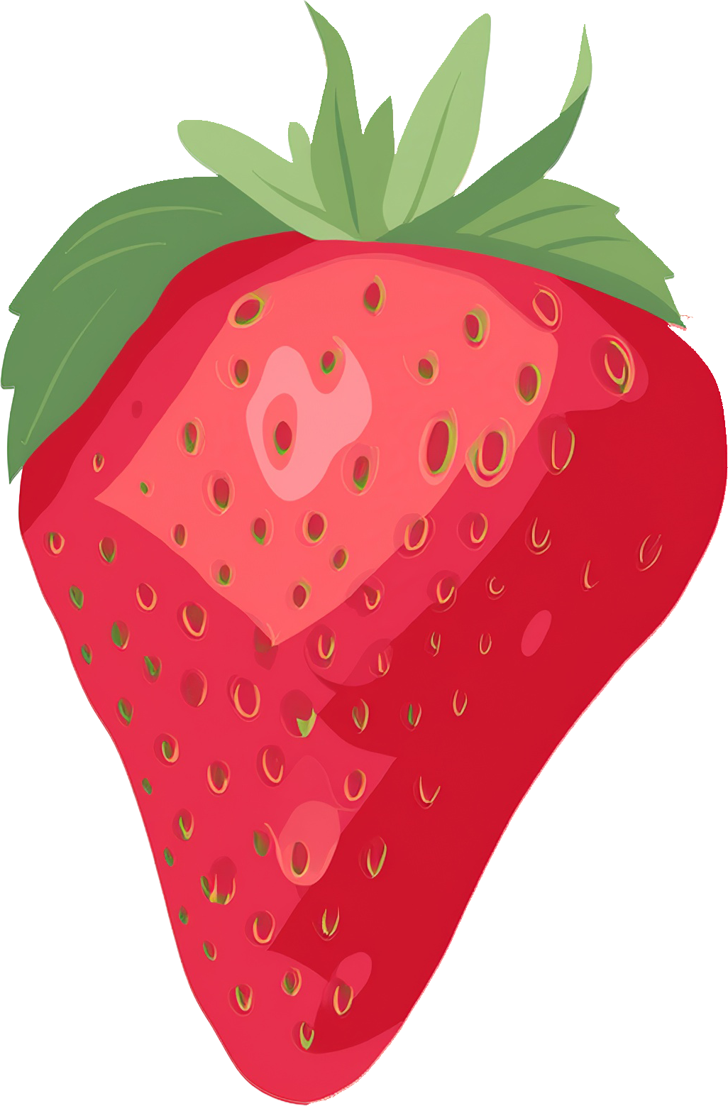 いちごのイラスト｜商用可フリー画像・背景透過