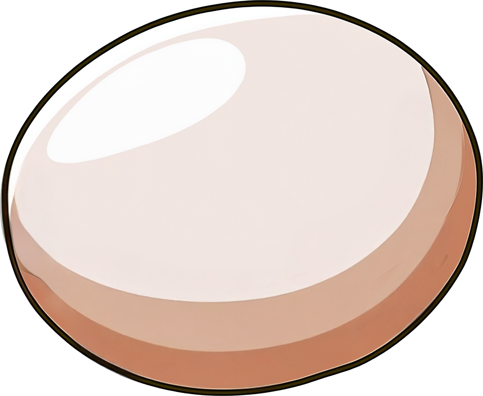 ダチョウ卵のイラスト｜商用可フリー画像・背景透過