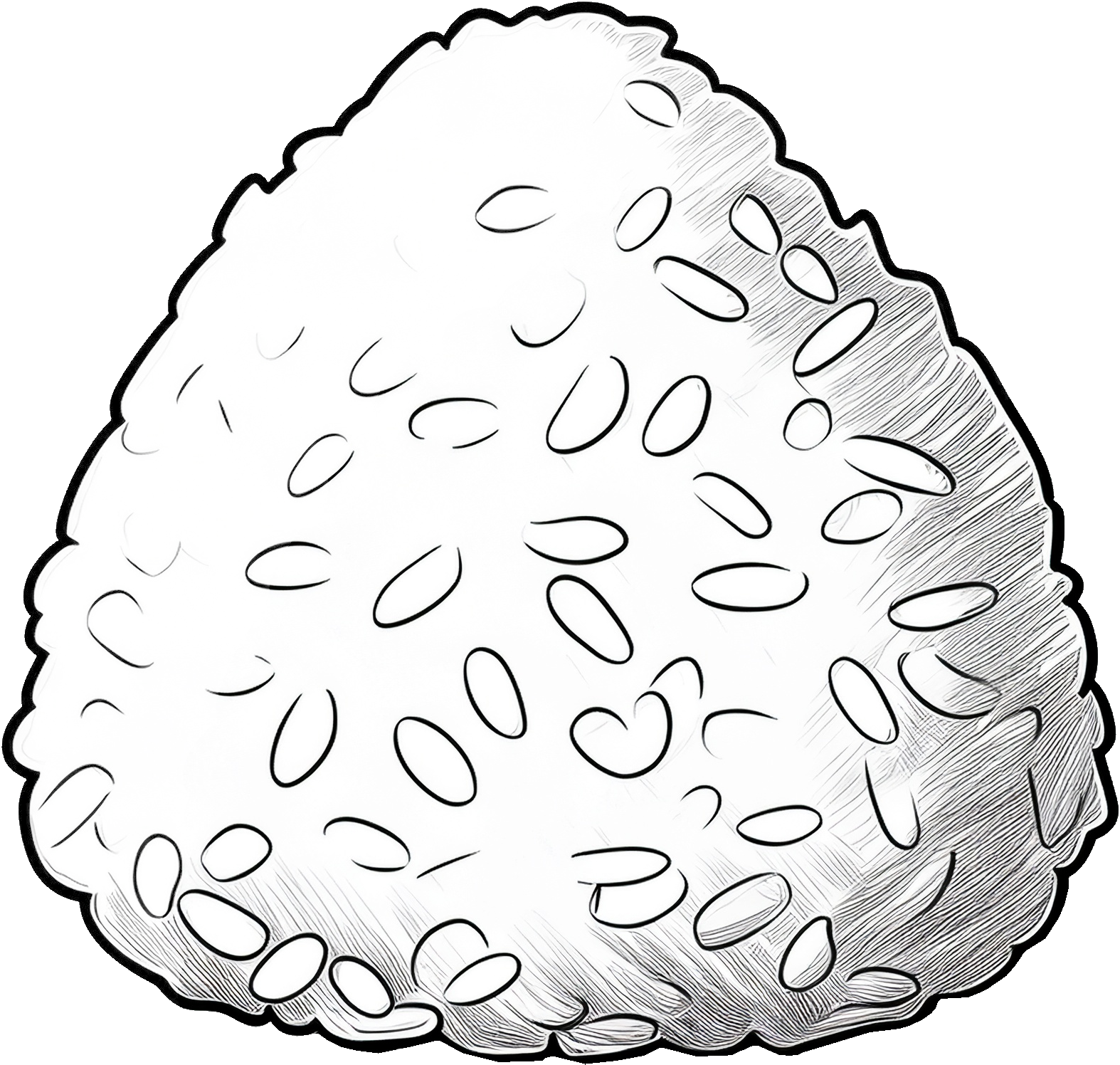 おにぎりのイラスト｜商用可フリー画像・背景透過