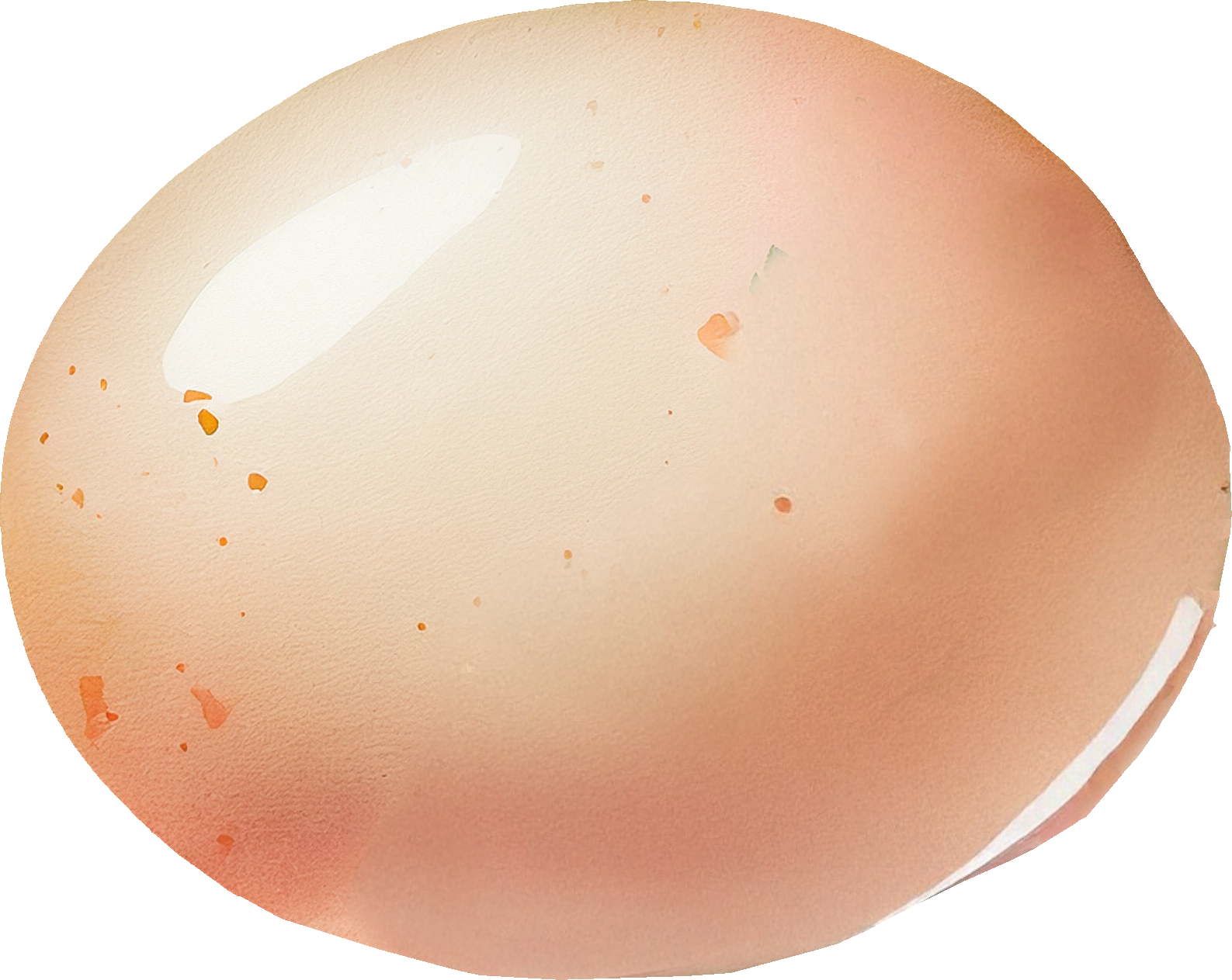 ダチョウ卵のイラスト｜商用可フリー画像・背景透過