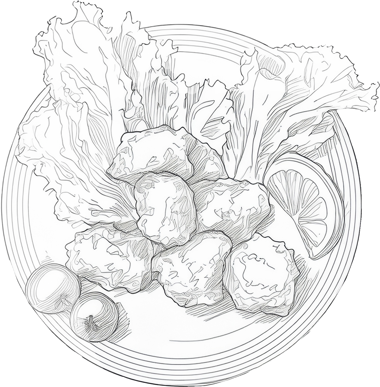 からあげのイラスト｜商用可フリー画像・背景透過