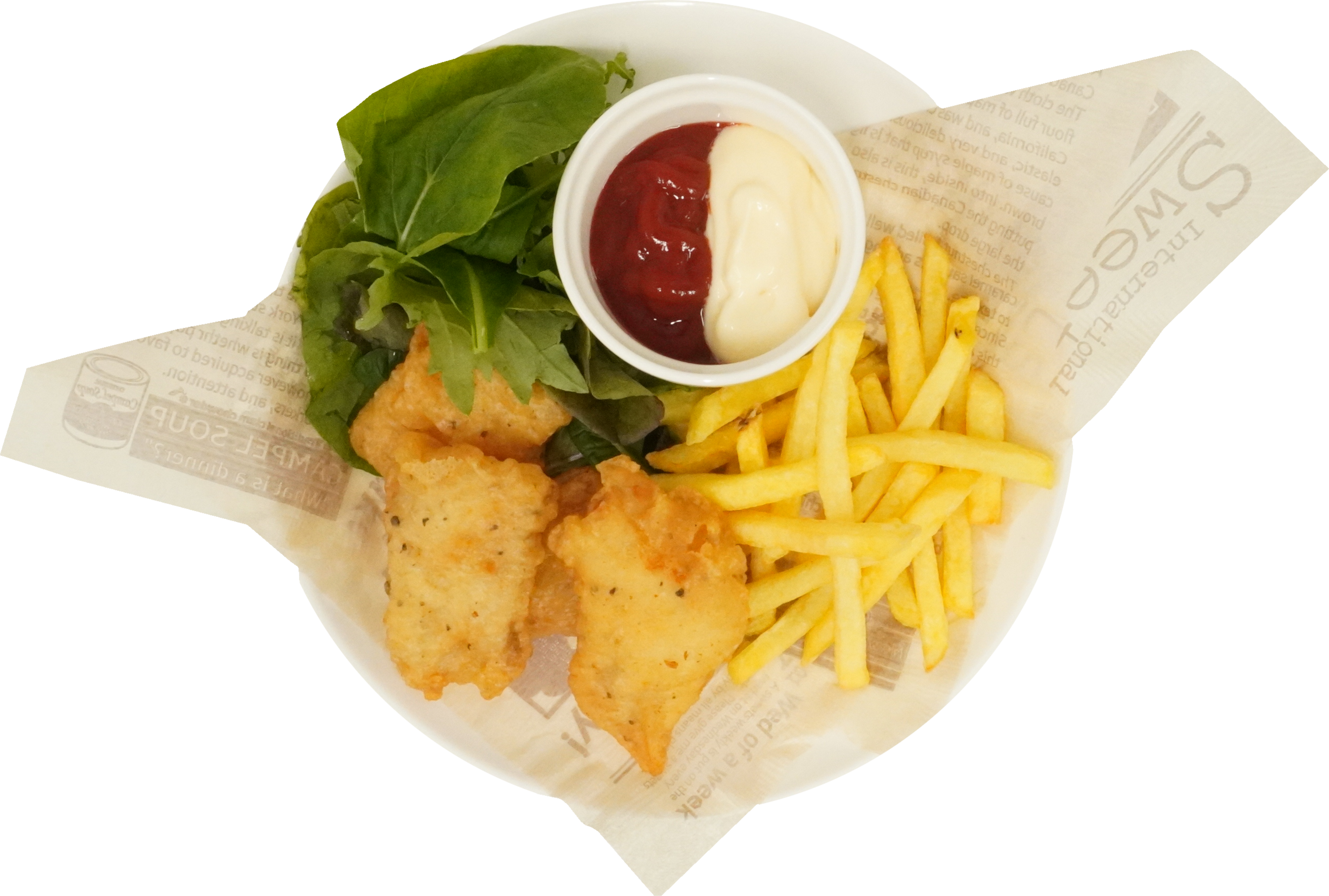 フィッシュアンドチップス｜商用可フリー画像・背景透過