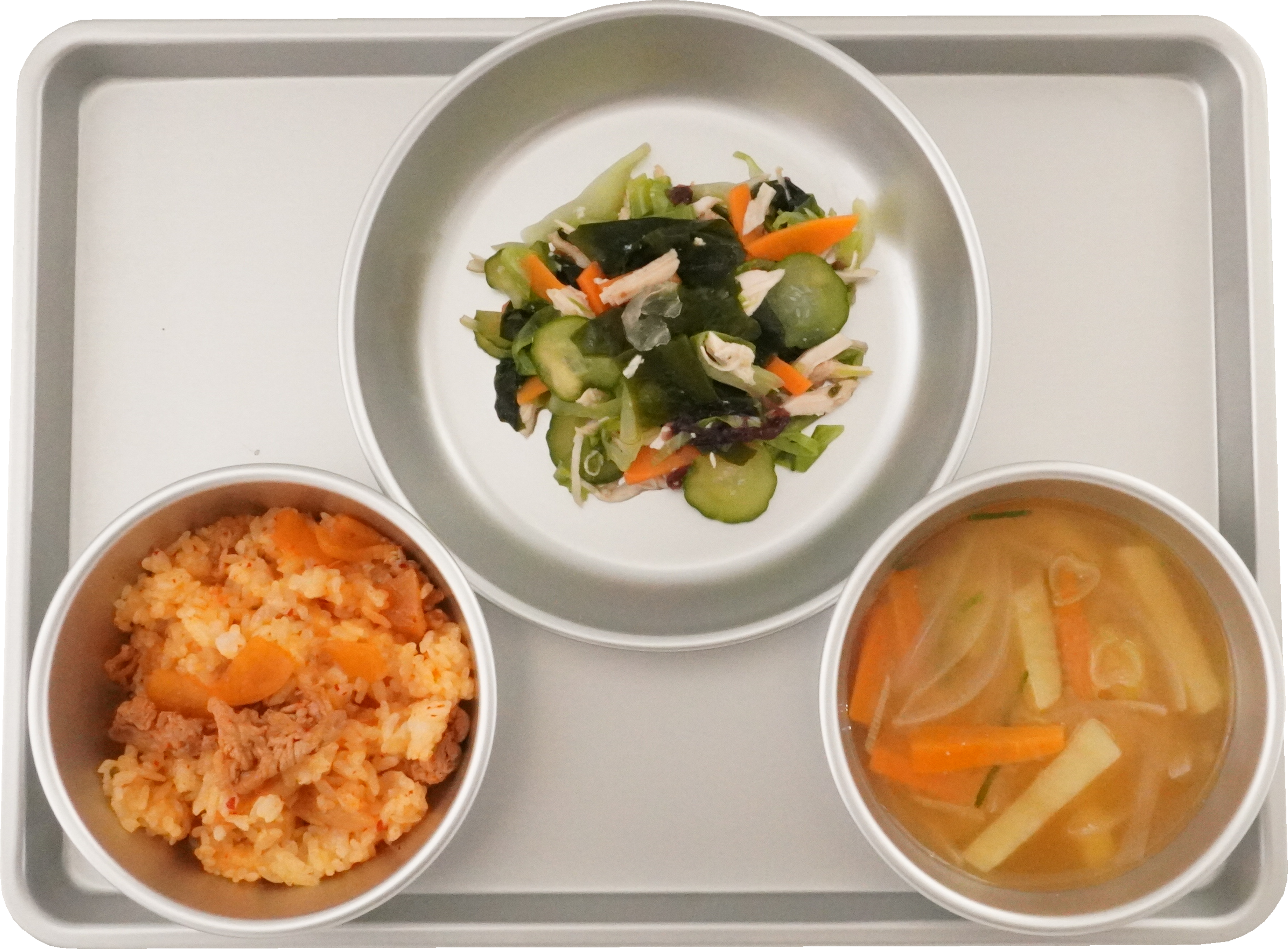 給食セット14｜商用可フリー画像・背景透過