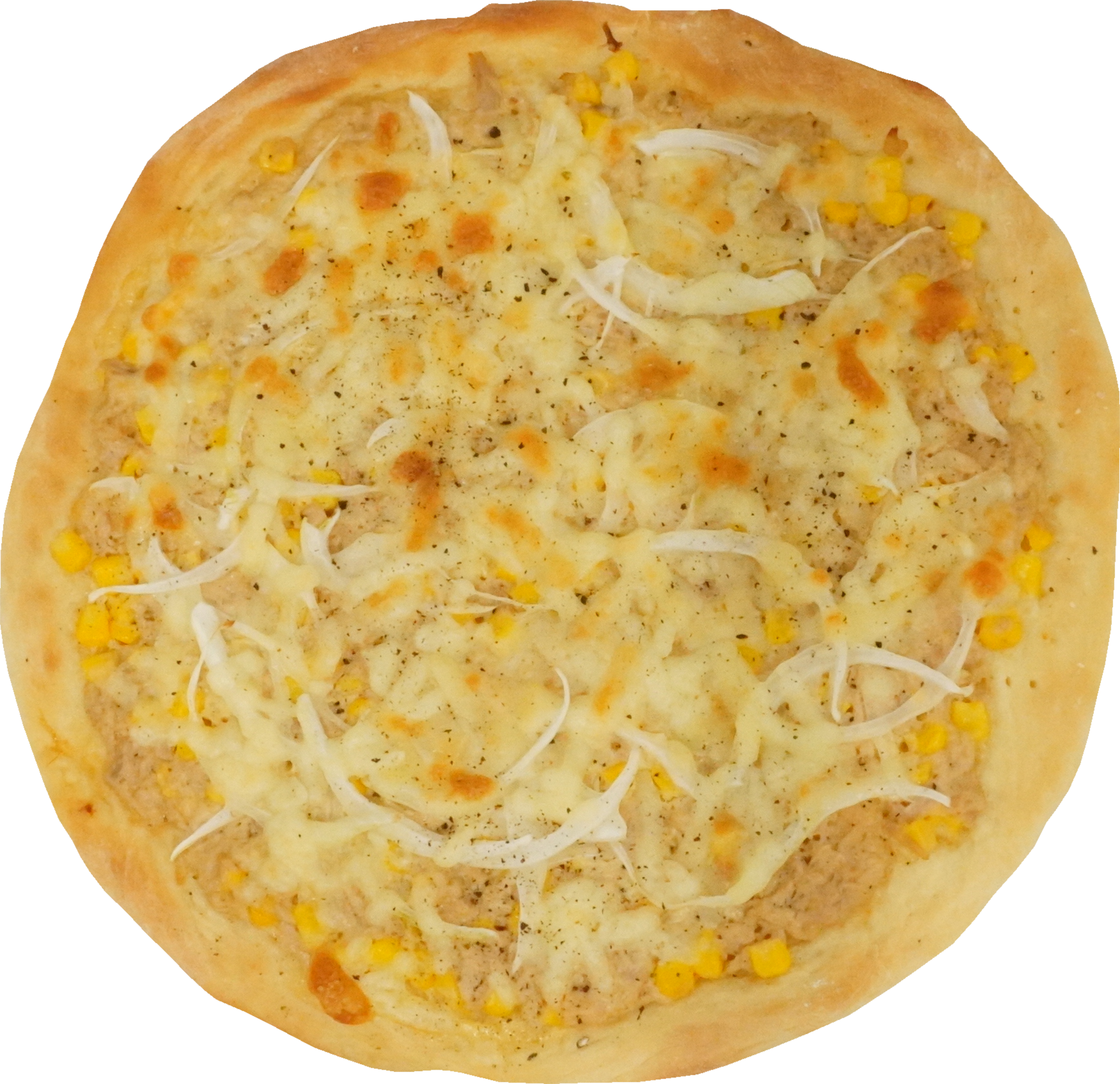 ツナコーンピザ｜商用可フリー画像・背景透過