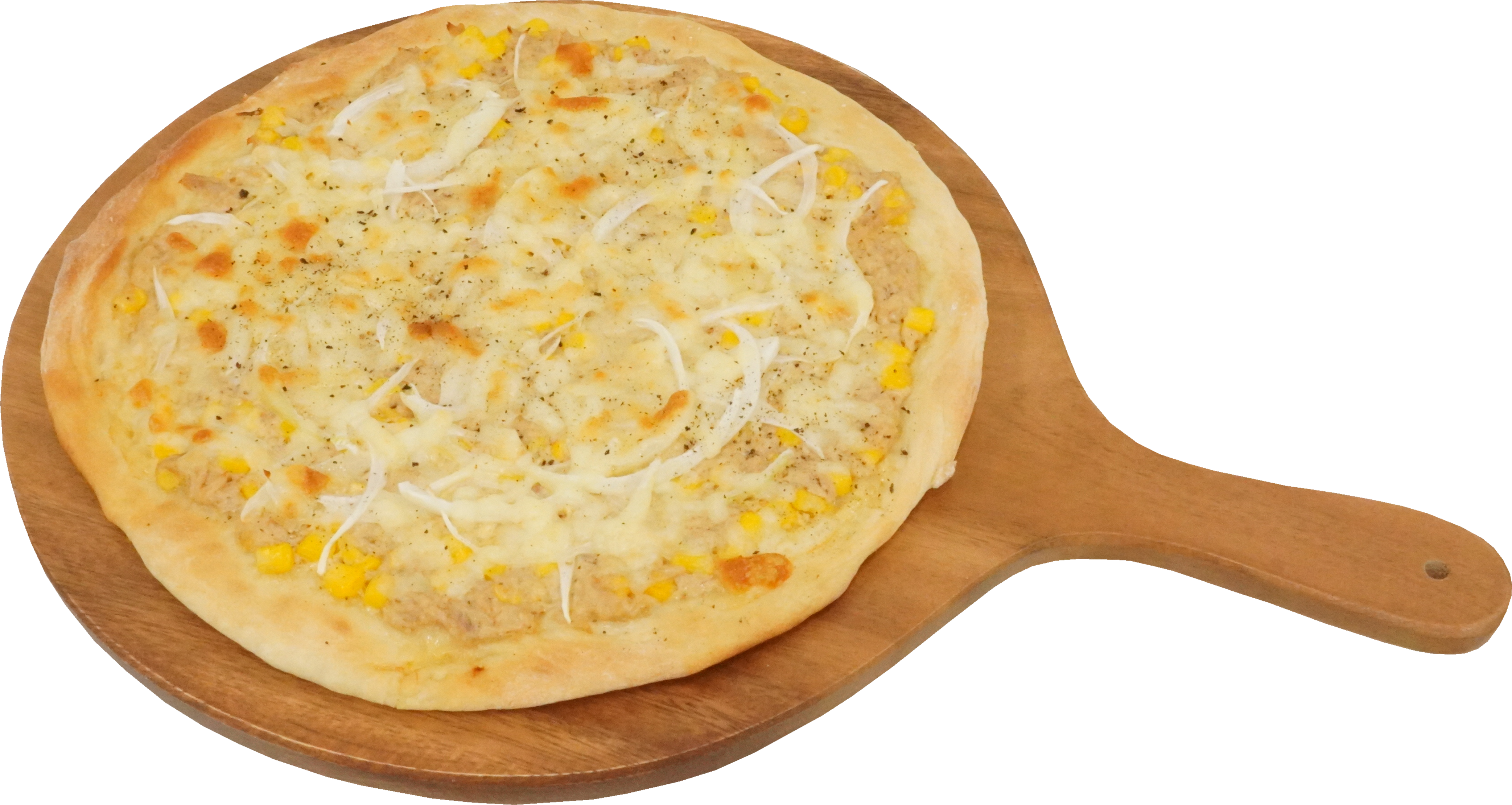 ツナコーンピザ｜商用可フリー画像・背景透過