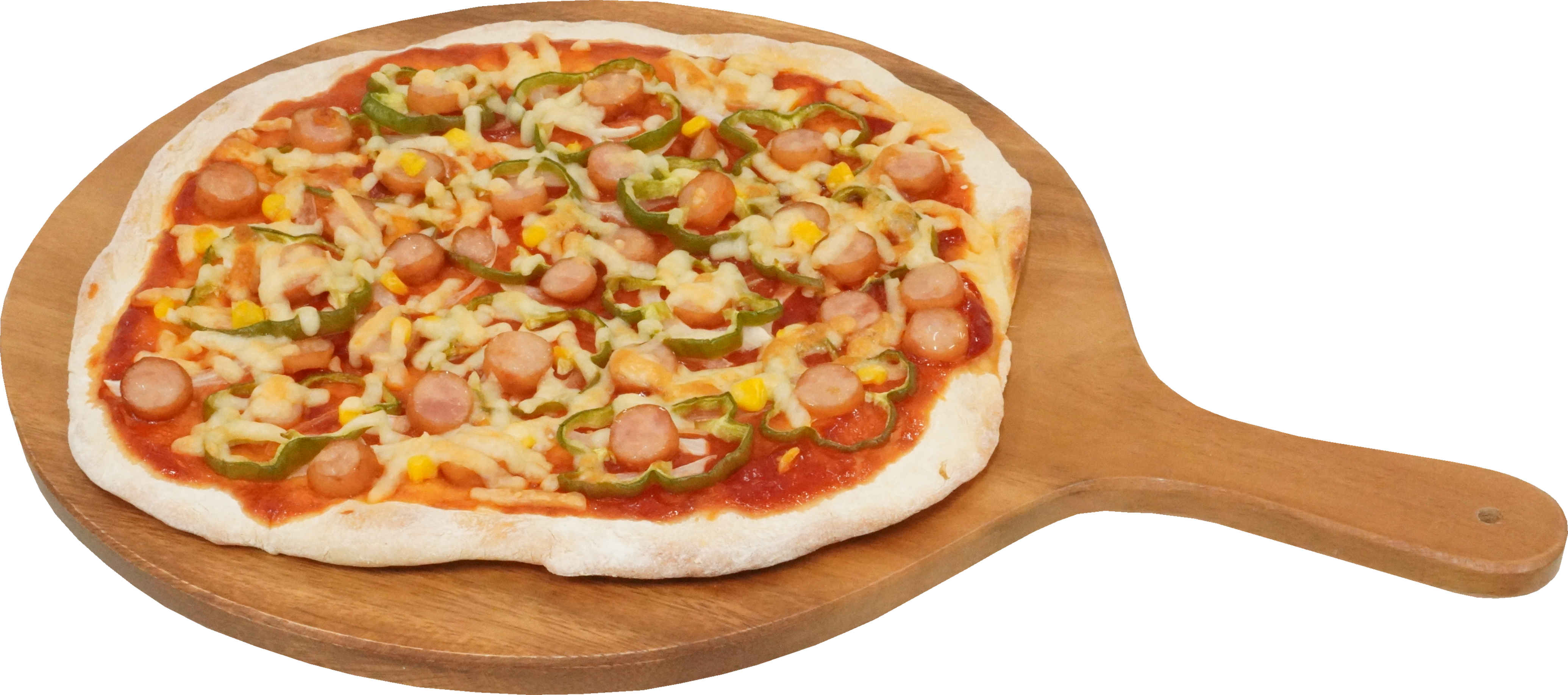 トマトピザ｜商用可フリー画像・背景透過