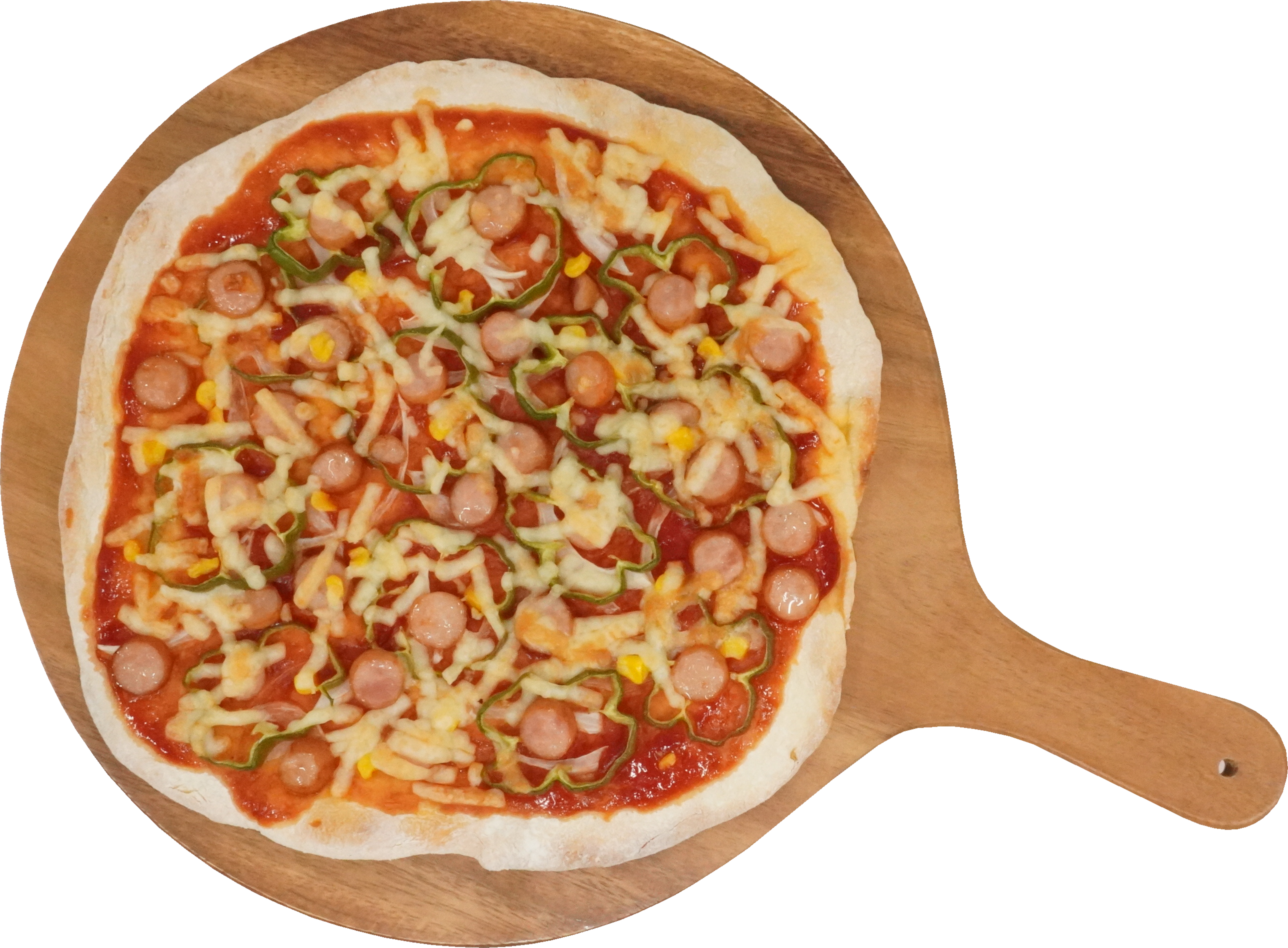 トマトピザ｜商用可フリー画像・背景透過