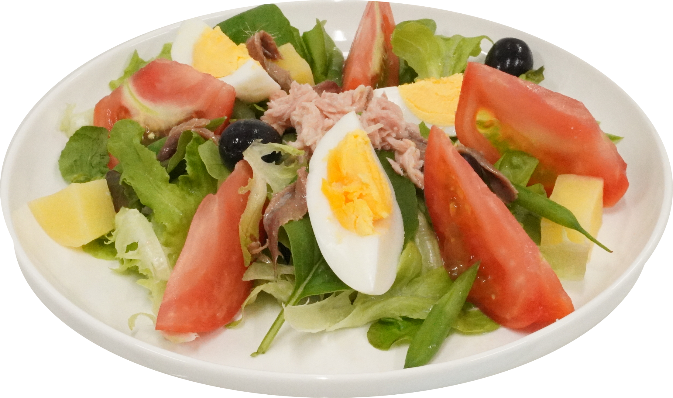 ニース風サラダ｜商用可フリー画像・背景透過