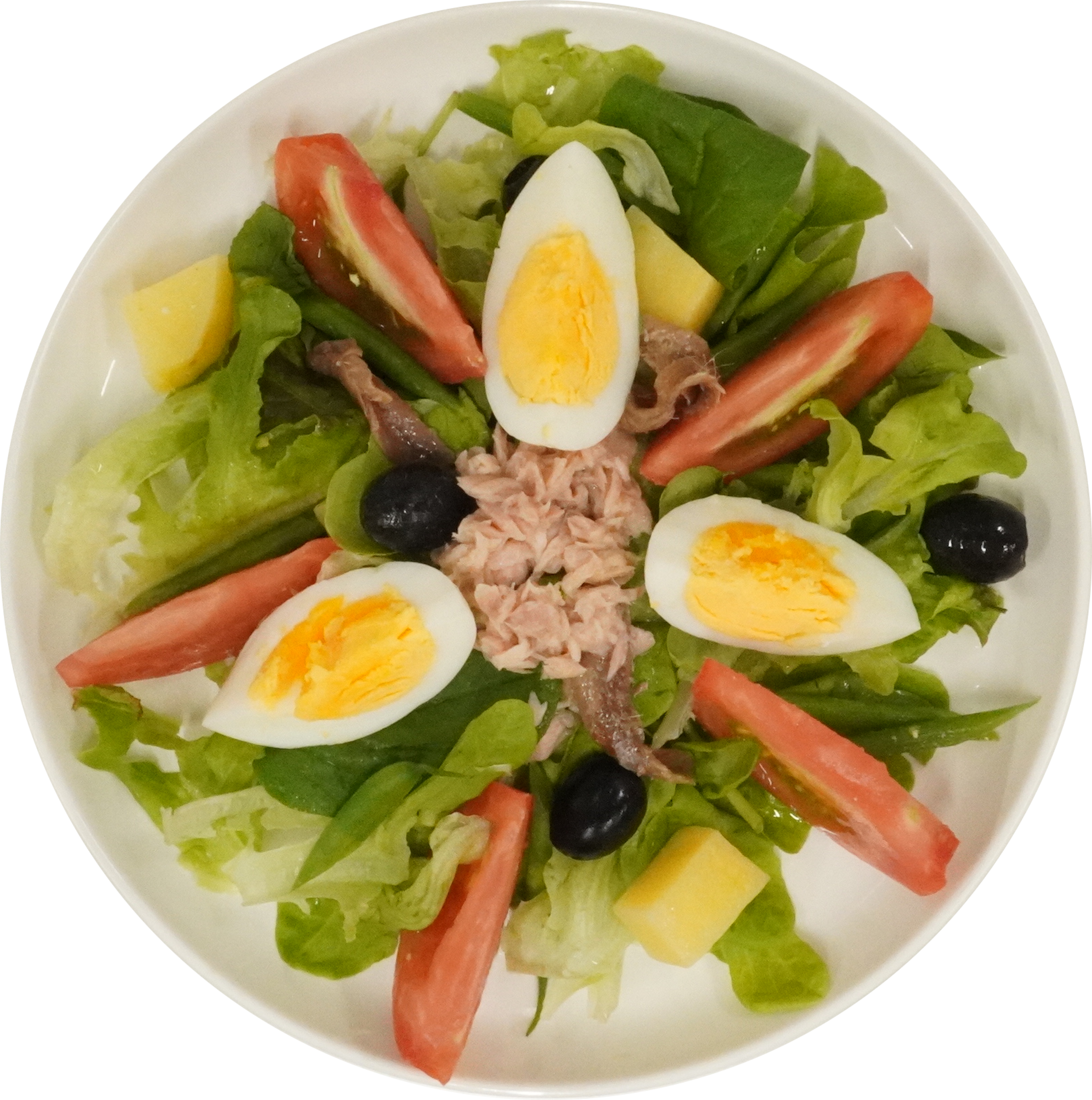 ニース風サラダ｜商用可フリー画像・背景透過