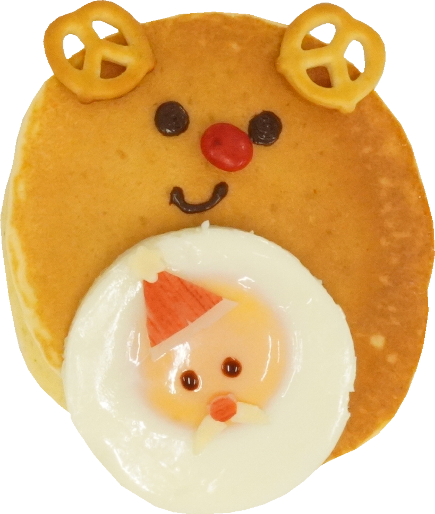クリスマスパンケーキ｜商用可フリー画像・背景透過