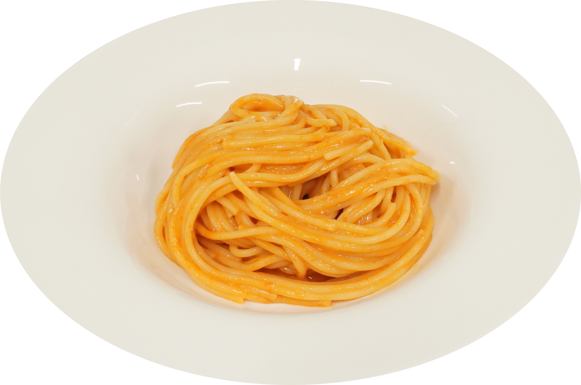 カニトマトクリームパスタ｜商用可フリー画像・背景透過