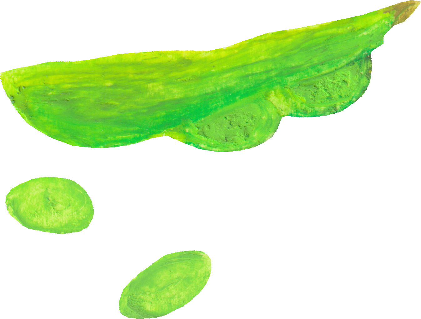 枝豆のイラスト｜商用可フリー画像・背景透過