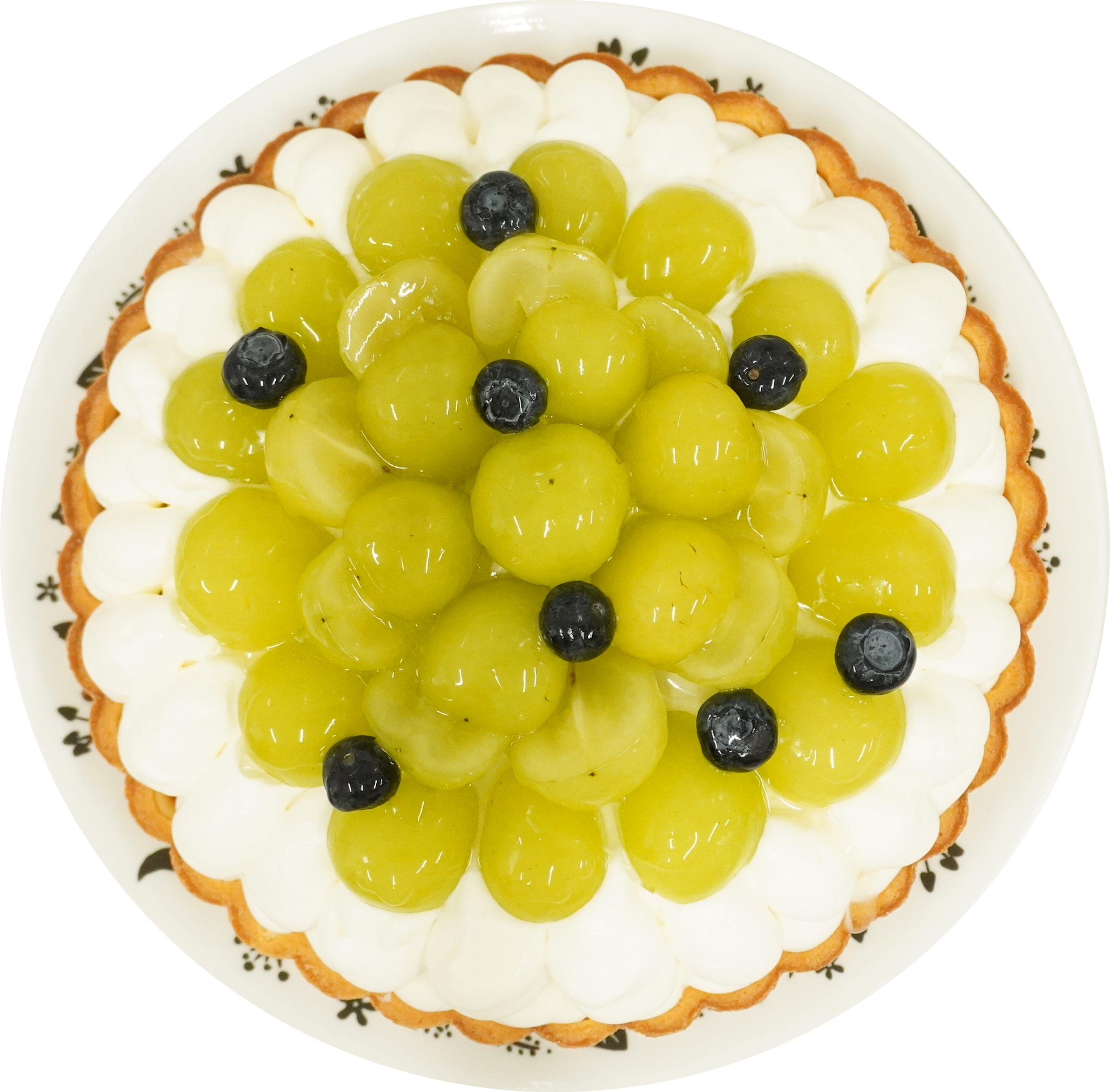 マスカットタルト｜商用可フリー画像・背景透過