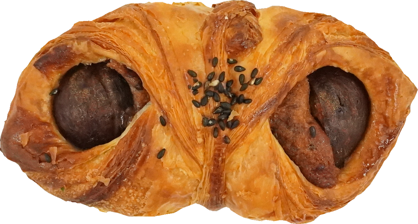 クロワッサン(マロン)｜商用可フリー画像・背景透過
