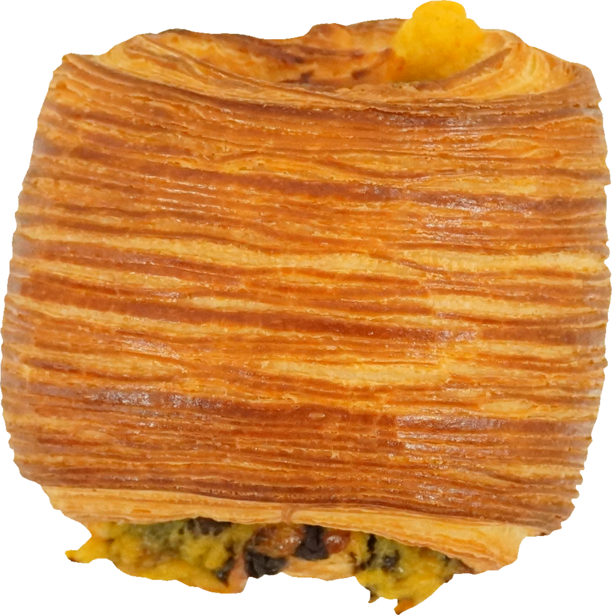 チョコカスタードデニッシュ｜商用可フリー画像・背景透過