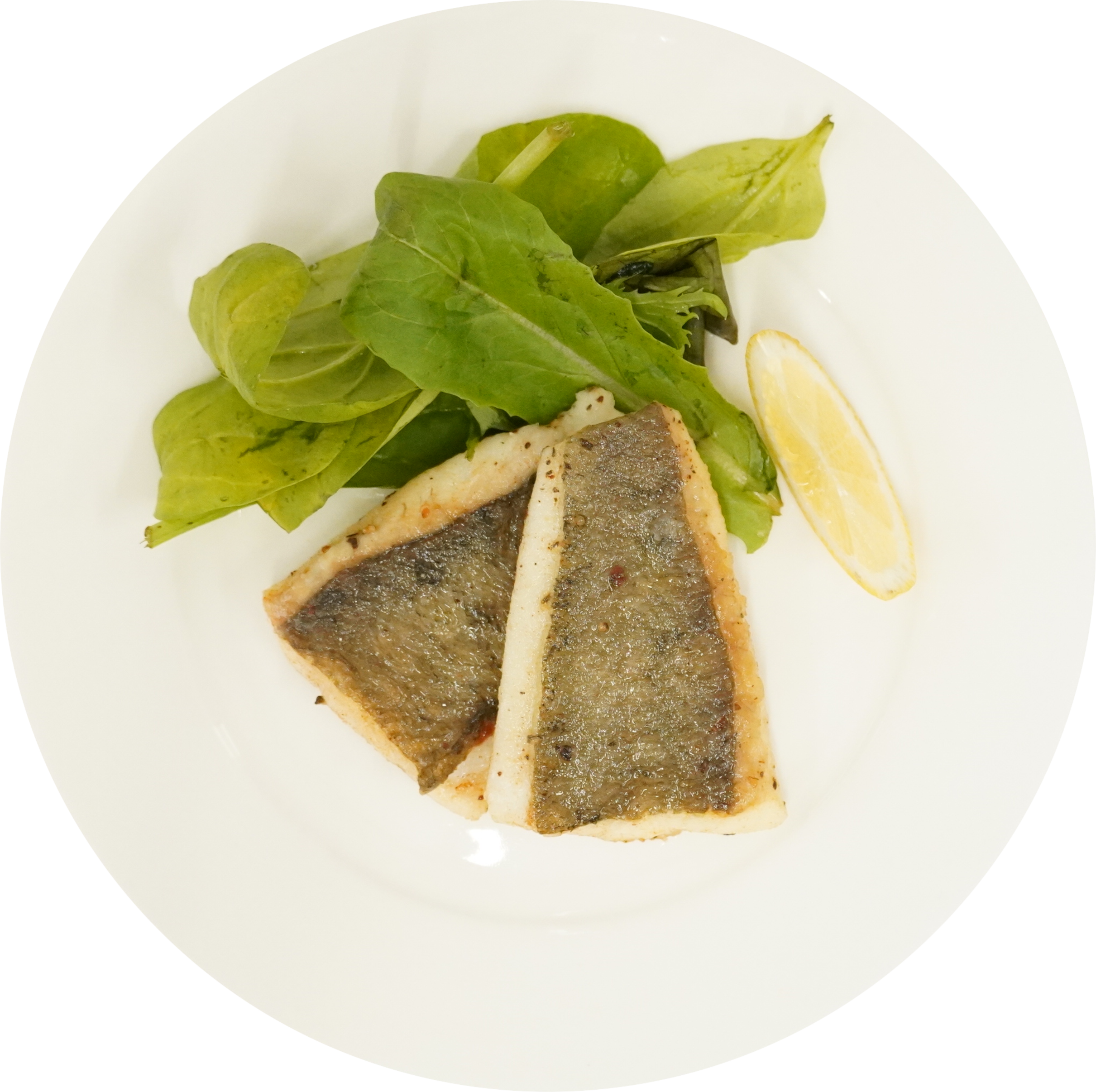 ひらめのムニエル｜商用可フリー画像・背景透過