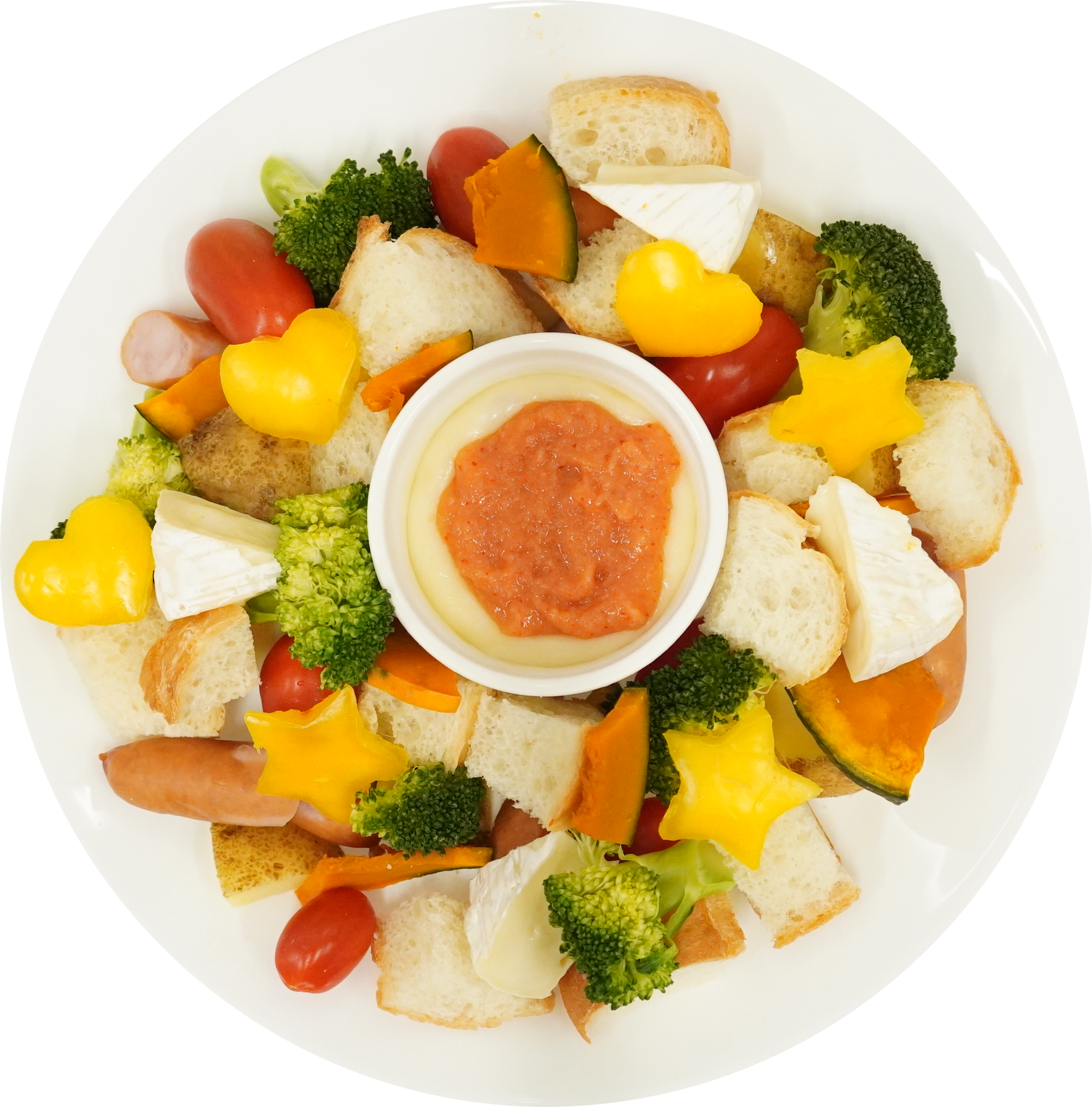 めんたいチーズフォンデュ｜商用可フリー画像・背景透過